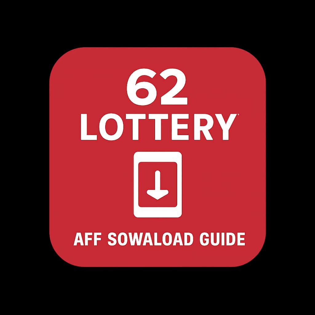 Icon representing the 62 Lottery App Download Guide.