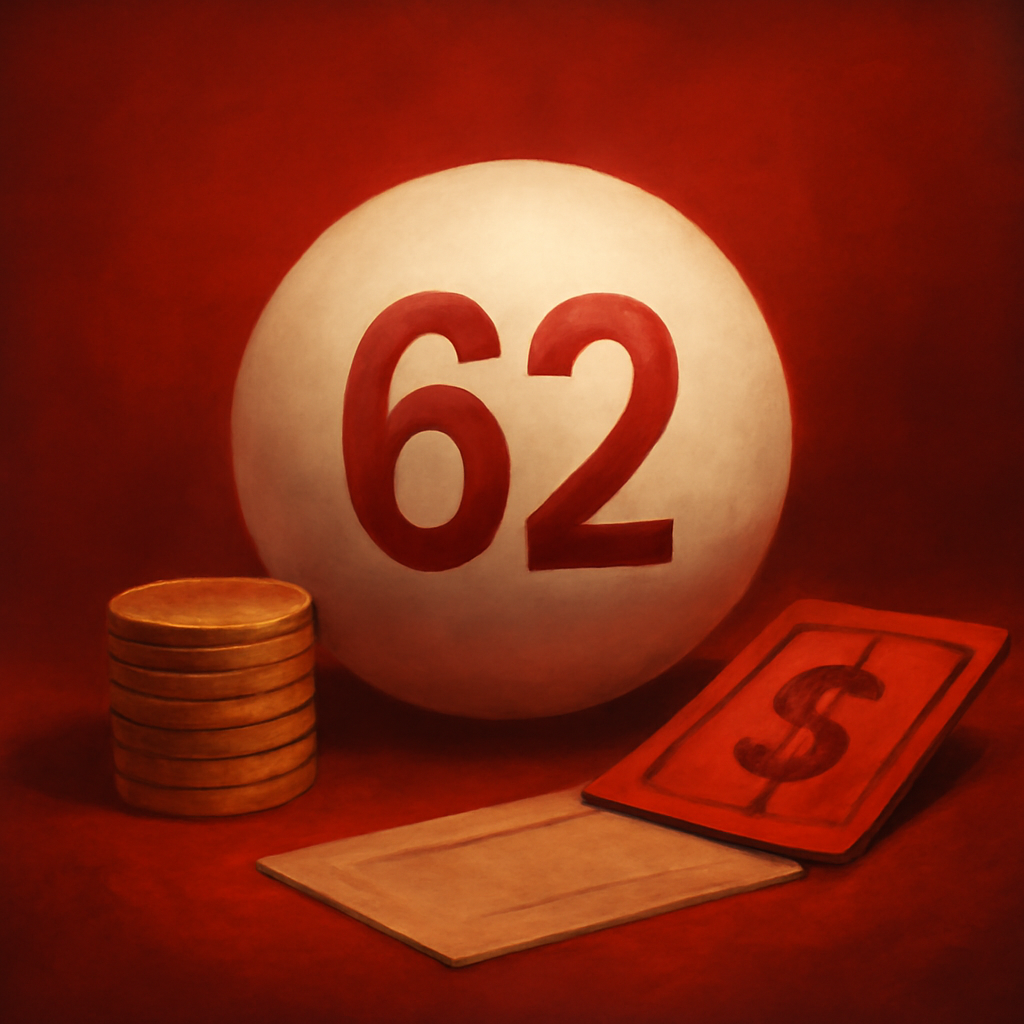 Icon representing 62 Lottery Features guide.