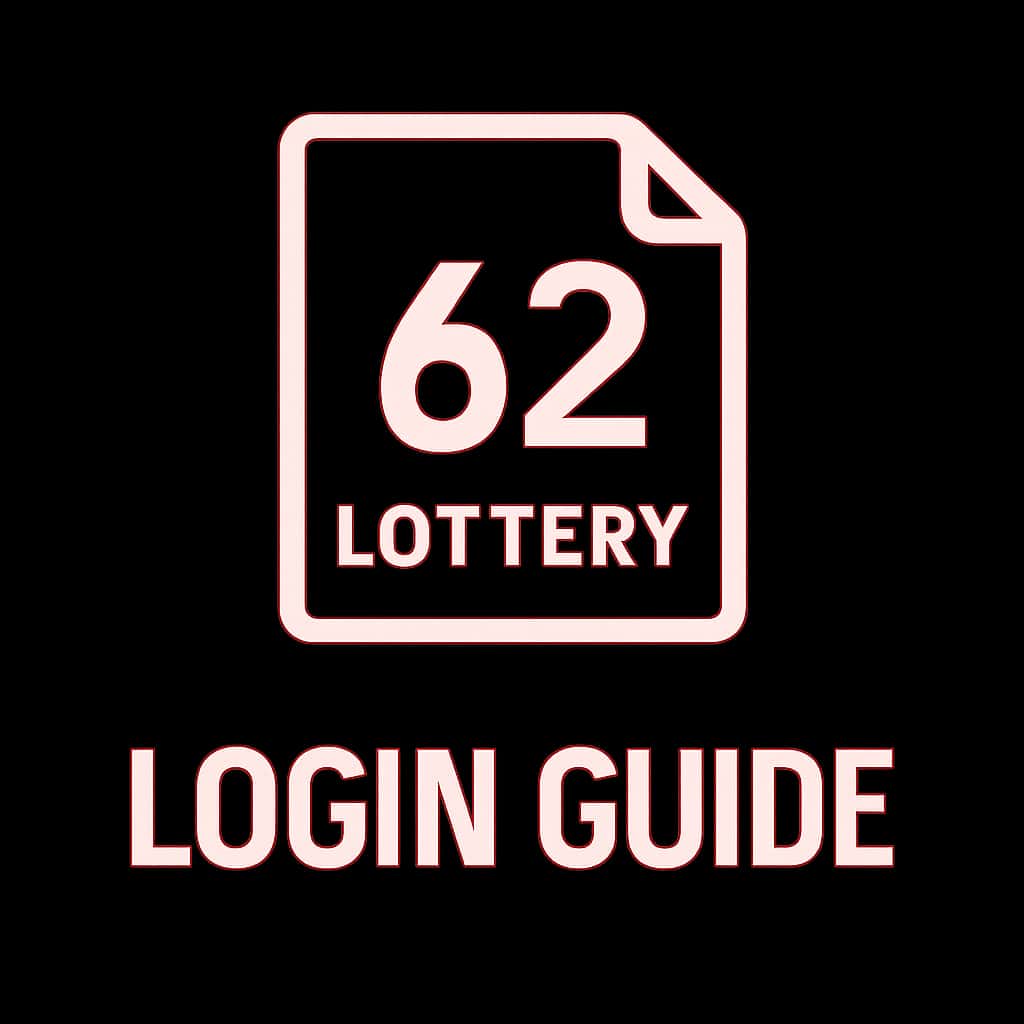 An icon representing the 62 Lottery Login Guide.