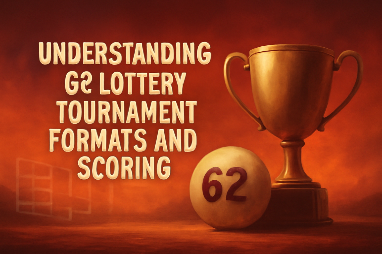 A professional depiction of the 62 Lottery Login Guide.