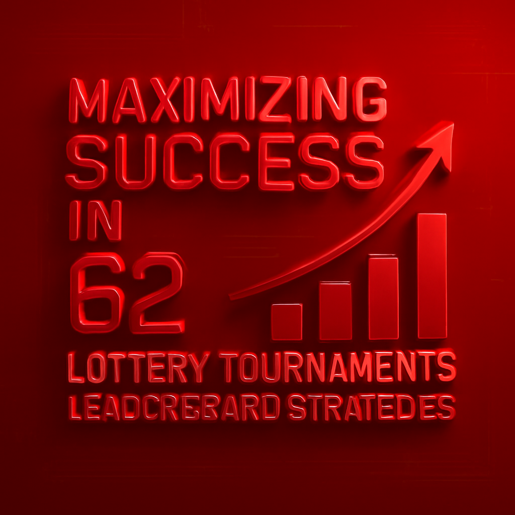 A professional badge design for 62 Lottery account management tips.