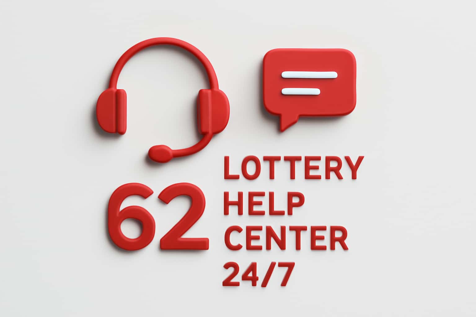 62 Lottery Help Center 24/7 Interface