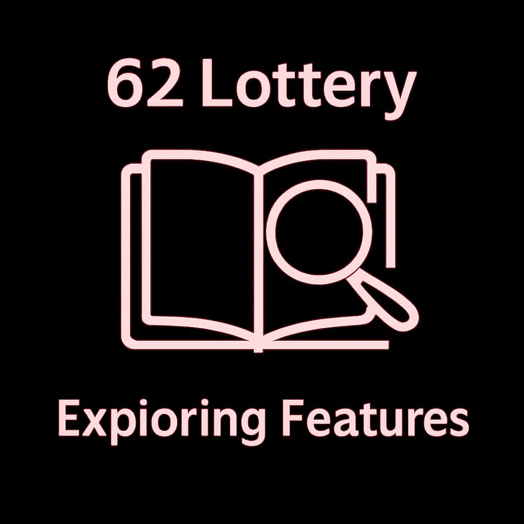 Icon representing 62 Lottery Features guide.