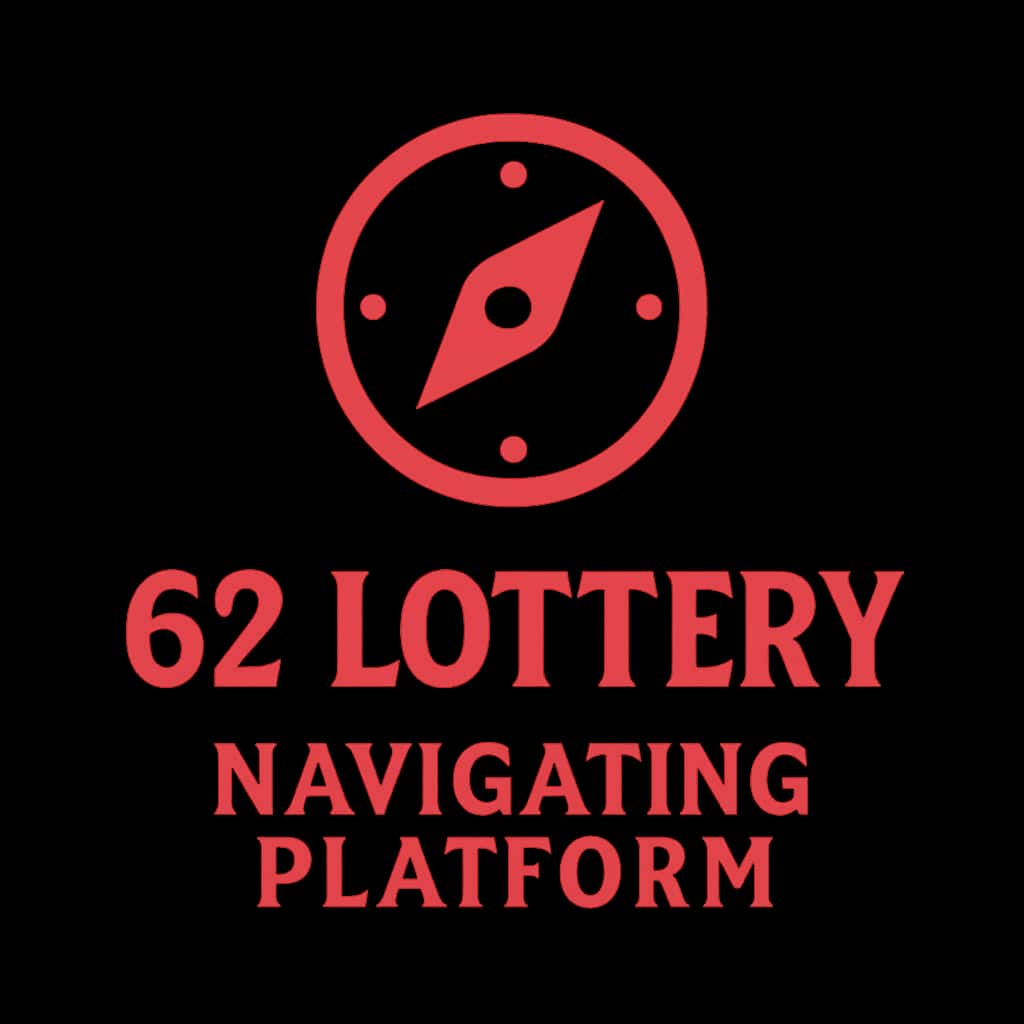 Icon representing Navigating 62 Lottery Platform assistance.