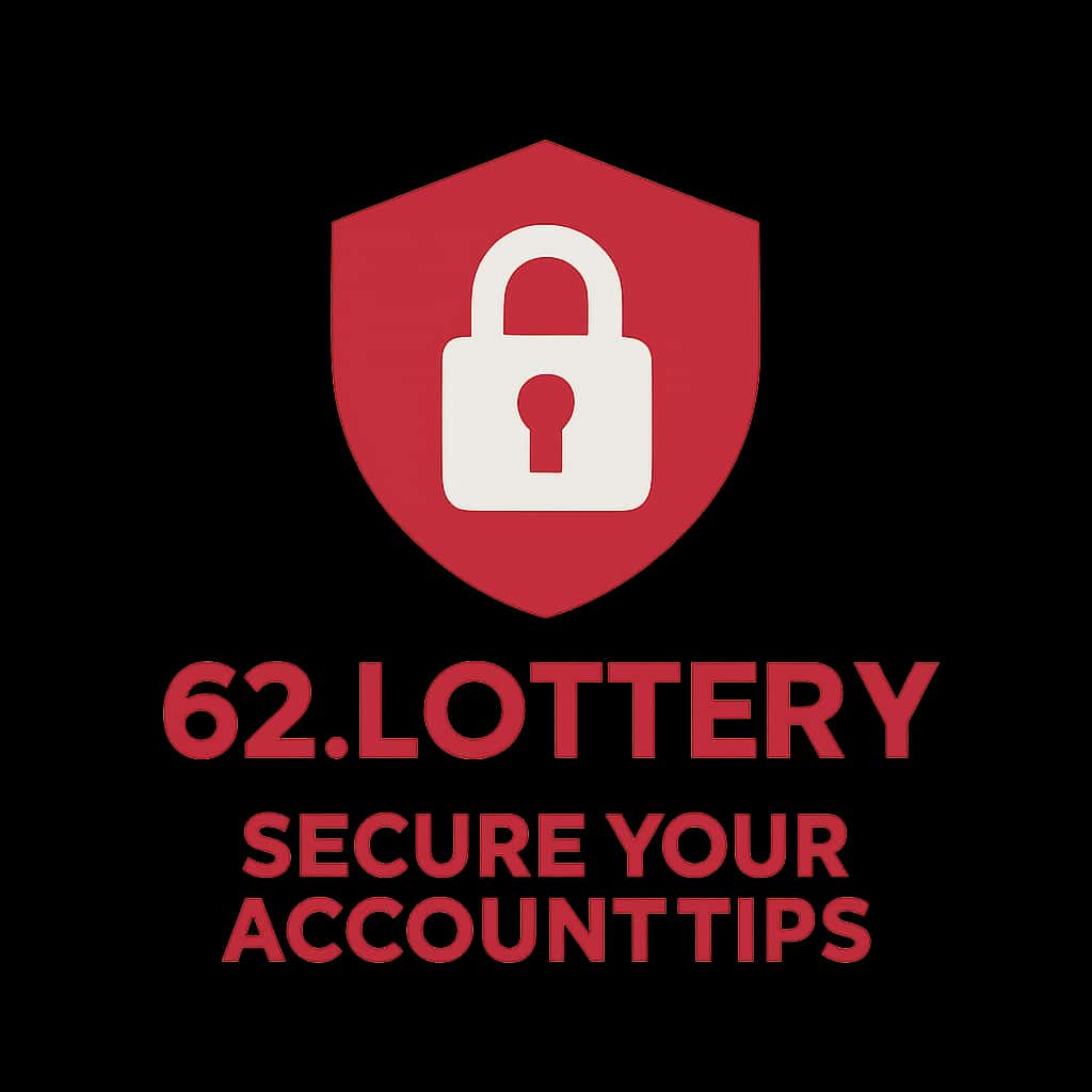 Icon representing account security tips for 62 Lottery.