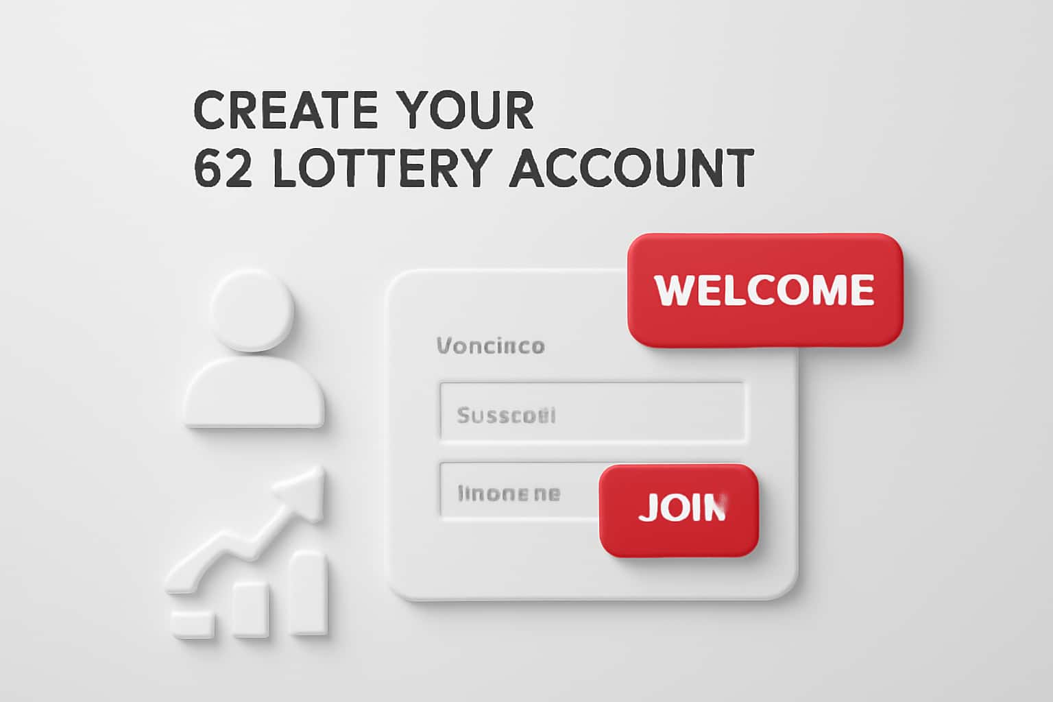 Create Your 62 Lottery Account Interface
